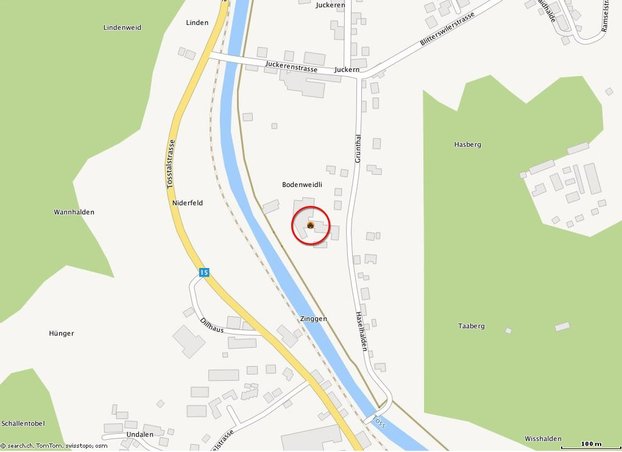 Lageplan Haselhalden 1+2